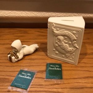 NIB Special “Overnight Delivery” plus “Penni’s from Heaven”.  Snowbabies